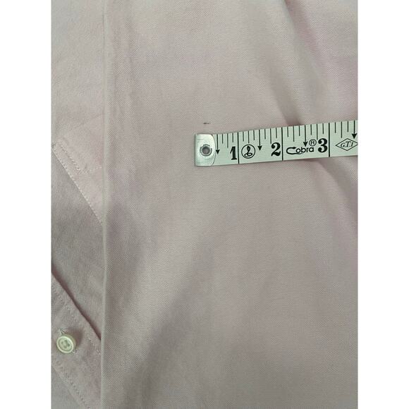 Gap Mens Button Down Shirt The Modern Oxford Light Pink Long Sleeve Size L* - Picture 5 of 9